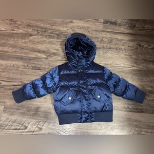 Blue Appaman coat 12-18 months